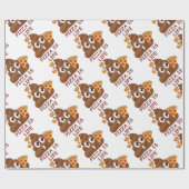 ピザウンチEmoji ラッピングペーパー (フラット)