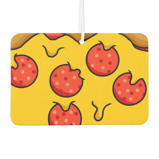 ピザエアフレッシュナー カーエアーフレッシュナー (正面)