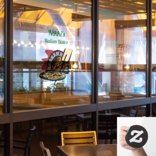 ピザオパーソナライズされたーベン ウィンドウサイン (レストラン窓)