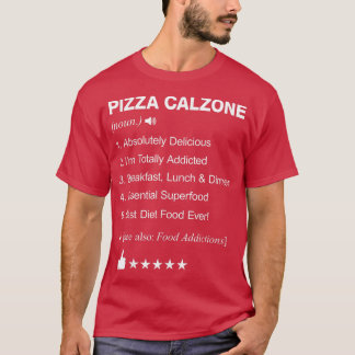 ピザカルゾーンの定義おもしろいTシャツの意味 Tシャツ