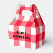 ピザキッズバースデーパーティーありがとう フェイバーボックス (裏面サイド)