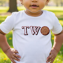 ピザキッズ2歳の誕生日パーティー トドラーTシャツ