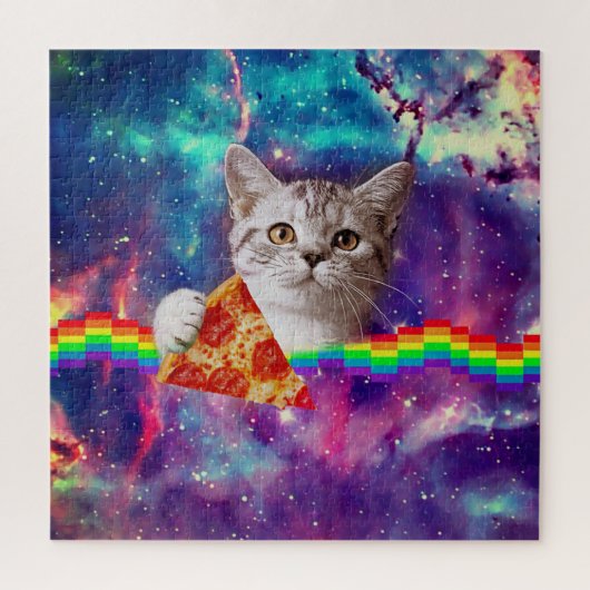 ピザキャットパズル- 676個 ジグソーパズル (縦)