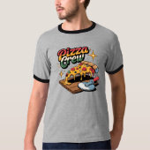 ピザクルー Tシャツ (正面)