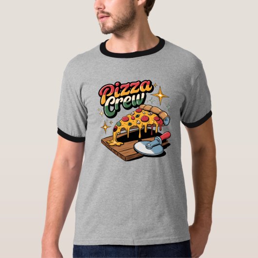 ピザクルー Tシャツ (正面)