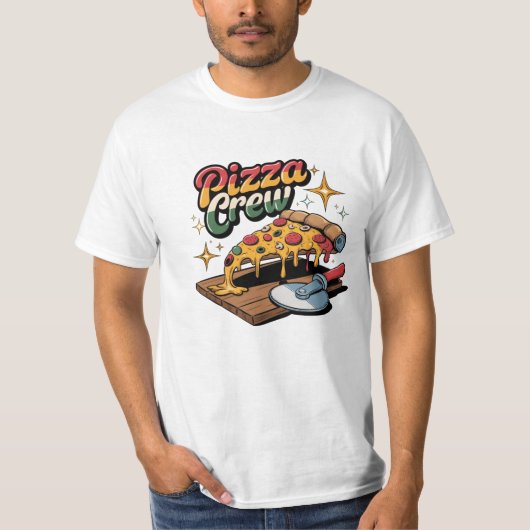 ピザクルー Tシャツ (正面)