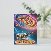 ピザコおもしろいウの宇宙 ポストカード (スタンド正面)