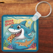 ピザサメ キーホルダー (裏面)
