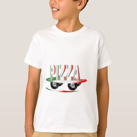 ピザサービス Tシャツ (正面)