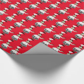 ピザシェフイタリアンをテーマにした包装紙 ラッピングペーパー (角)