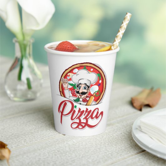 ピザシェフイタリアン 紙コップ (インサイチュ)