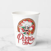 ピザシェフイタリアン 紙コップ (裏面)