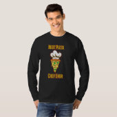 ピザシェフホビーピザメーカーおもしろいことわざ Tシャツ (正面フル)