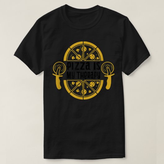 ピザシェフホビーピザメーカー食イタリアン品 Tシャツ (デザイン正面)