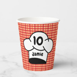 ピザシェフ子供の誕生日パーティー 紙コップ