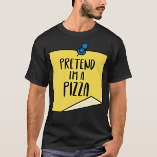 ピザシャツのフリハロウィンの仮装パーティー Tシャツ