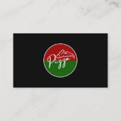 ピザショップクールレストライタリアンンの名刺 名刺 (裏面)