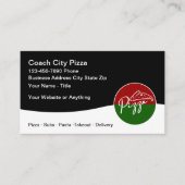 ピザショップクールレストライタリアンンの名刺 名刺 (正面)