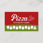 ピザショップパスタレストランレッド&グリーンロイヤリティ ロイヤリティカード (正面)