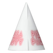 ピザシンプルパーティー パーティーハット (裏面)