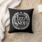 ピザスヌブおもしろい – ピザ愛好家 クッション (ブランケット)