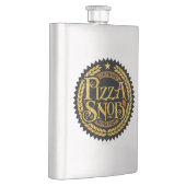 ピザスヌブおもしろい – ピザ愛好家 フラスク (右)