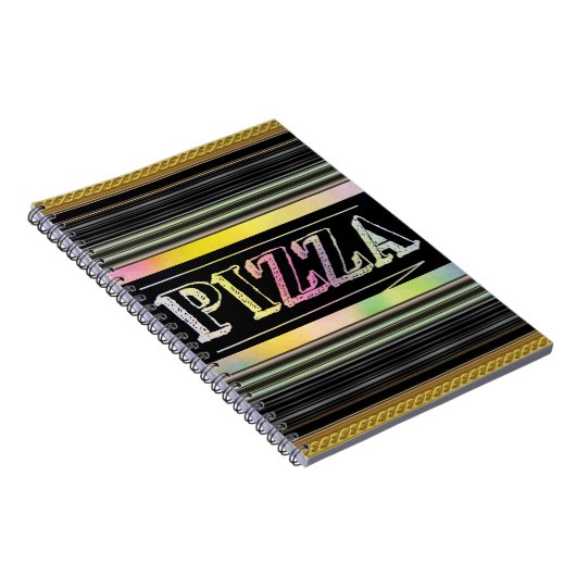 ピザスパイラルノート ノートブック (右側)