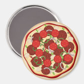 ピザスプリーム マグネット (正面/裏面)