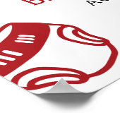 ピザスペシャイタリアンル配送ベビーシャワーへようこそ ポスター (角)