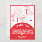 ピザスペシャルデリバリーベビーシャワー サンキューカード (正面)