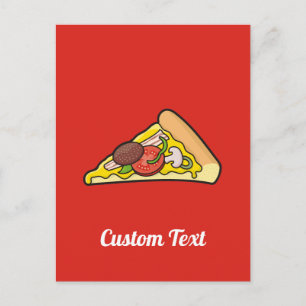 ピザスライスはがき ポストカード