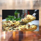 ピザスライスイタリアン料理ピザショップ事業 ウィンドウサイン (シート2)