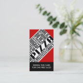 ピザスライスクーポン(wordWEB) 割引カード (スタンド正面)