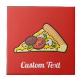 ピザスライスタイル タイル (正面)