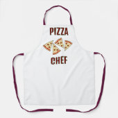 ピザスライスデザイン エプロン (正面)
