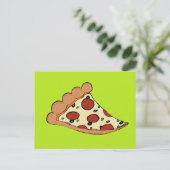 ピザスライスデザイン ポストカード (スタンド正面)