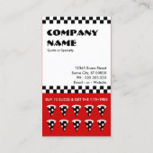 ピザスライスパンチカード ロイヤリティカード (裏面)