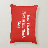 ピザスライス化粧枕 アクセントクッション (裏面(縦))