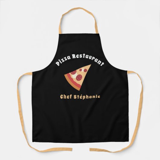 ピザスライス エプロン (正面)