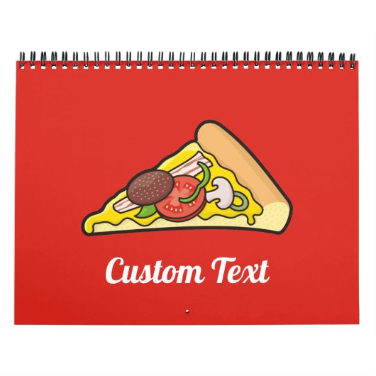 ピザスライス カレンダー (カバー)