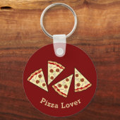 ピザスライス キーホルダー (裏面)