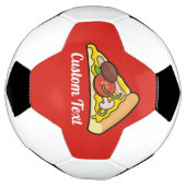 ピザスライス サッカーボール (回転)