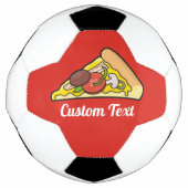 ピザスライス サッカーボール (正面)
