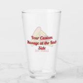 ピザスライス タンブラーグラス (裏面)