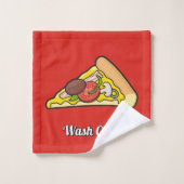 ピザスライス バスタオルセット (ウォッシュタオル)