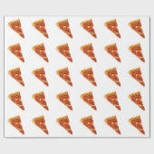 ピザスライス – ピザのスライス ラッピングペーパー (フラット)