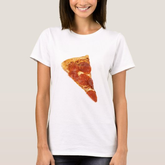 ピザスライス – ピザのスライス Tシャツ (正面)