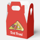 ピザスライス フェイバーボックス (オープン)