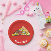 ピザスライス ペーパープレート (パーティー)