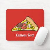 ピザスライス マウスパッド (マウス)